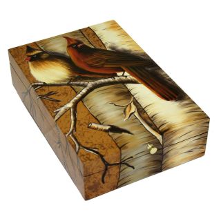 Cardinals Jewelry Box   12W x 3H in.   Womens Jewelry Boxes