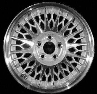 95 98 LINCOLN MARK VIII ALLOY WHEEL RIM 16 INCH, Diameter 16, Width 7 (LACY SPOKE), 39mm offset, MACHINED FACE. SILVER VENTS, 1 Piece Only, Remanufactured (1995 95 1996 96 1997 97 1998 98) ALY03232U10: Automotive