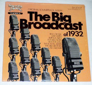 The Big Broadcast of 1932 (Original Soundtrack Album), RADIOLA: Music
