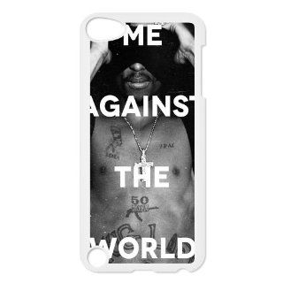 Custom Tupac Shakur Case For Ipod Touch 5 5th Generation PIP5 846: Cell Phones & Accessories