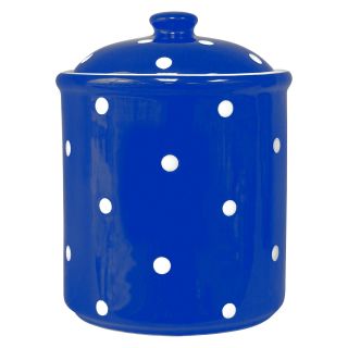 Portmeirion Spode Baking Days Canister / Covered Jar   Dark Blue   Kitchen Canisters