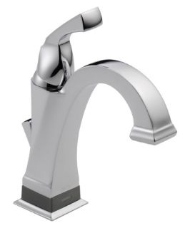 Delta Dryden 551T DST Single Hole Bathroom Faucet Touch2O Technology   Bathroom Sink Faucets