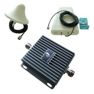 55dB Gain 3G GSM 4G LTE Dual Band 850MHz 1900MHz Cell Phone Mobile Signal Booster Repeater Amplifier Kit with Omni Indoor Antenna and Outdoor Directional Panel Antenna For Home Or Office: Cell Phones & Accessories
