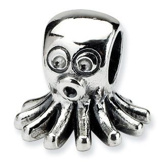 Sterling Silver Reflections Kids Octopus Bead: SimStars: Jewelry