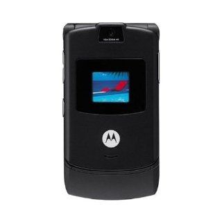 Motorola RAZR V3 Unlocked GSM Cell Phone Featuring Bluetooth Compatibility, VGA Camera, Quad Band GSM (850/900/1800/1900)and 30 Day Warranty (Black): Cell Phones & Accessories
