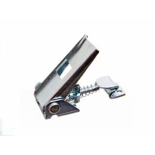 JW Winco Series GN 831 Steel Toggle Latch with Adjustable Grip, Metric Size, Type S, Clamp Size 100, 1000 Newton Holding Capacity, Short: Hardware Latches: Industrial & Scientific