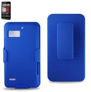 Holster Combo Case for Motorola Targa XT875 BLUE/(HC MOTMB855NV): Cell Phones & Accessories