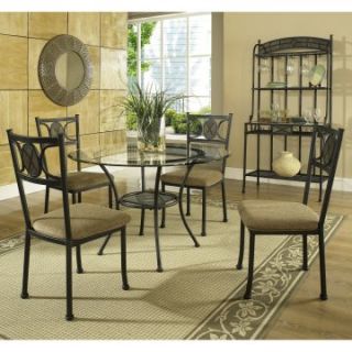 Steve Silver Carolyn 5 Piece Dining Table Set   Dining Table Sets at Hayneedle