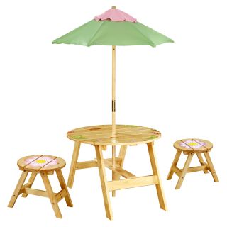 Fantasy Fields Magic Garden Outdoor Table and 2 Chairs Set   Kids Tables and Chairs