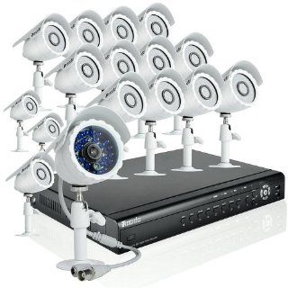 Zmodo 16CH Professional Video Security DVR CCTV Surveillance Camera System With 16 Sony CCD Night Vision IR Security Camera 1TB Hard Drive : Complete Surveillance Systems : Camera & Photo