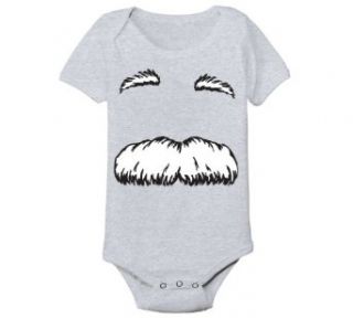 Einstein Moustache Cool Funny infant One Piece: Clothing