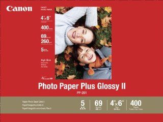 Canon Photo Paper Plus Glossy II, 4 x 6 Inches, 400 Sheets (2311B031) : Photo Quality Paper : Office Products