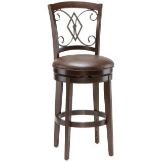 Hillsdale Pamplona 26 in. Swivel Counter Stool   Bar Stools