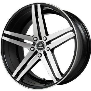 Verde Custom Wheels Parallax Gloss Black Wheel with Machined Spokes (19x8.5"/5x4.5"): Automotive