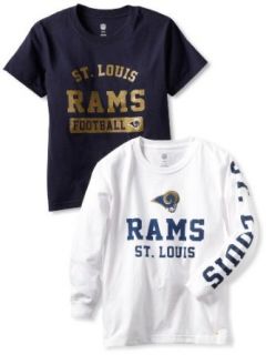 NFL St. Louis Rams Youth 8 20 3 In 1 T Shirt Combo, Large, Blue  Sports Fan T Shirts  Clothing