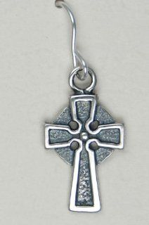 A Petite Cross Earring in Sterling Silver, A SingleWhy Buy Two, When One Will Do?: The Silver Dragon: Jewelry