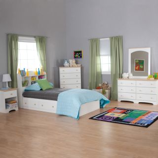 South Shore Valentina Twin Bookcase Bed Collection   Kids Bookcase Beds