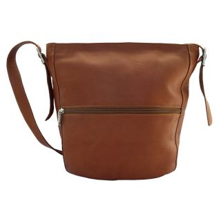 Piel Leather Bucket Bag   Saddle   Handbags