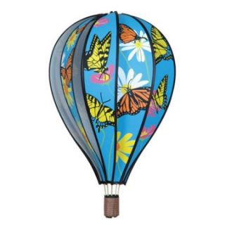 Premier Designs 22 in. Hot Air Balloon Butterflies Wind Spinner   Wind Spinners