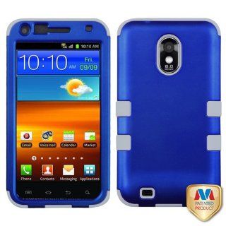 MYBAT Titanium Dark Blue/Grey TUFF Hybrid Phone Protector Cover for SAMSUNG R760 (Galaxy S II) SAMSUNG D710 (Epic 4G Touch) SAMSUNG Galaxy S II 4G: Cell Phones & Accessories