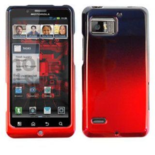For Motorola Droid Bionic XT875 Case Cover Red Black A005 AG: Cell Phones & Accessories