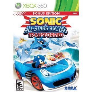 Sonic and All Stars Racing Transformed Bonus Edition   Xbox 360: Video Games