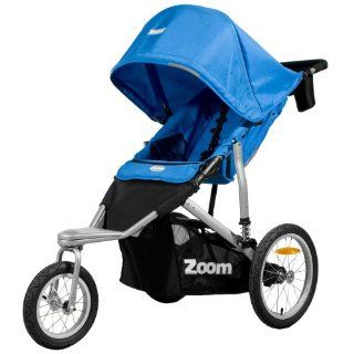 Joovy Zoom 360 Swivel Wheel Jogging Stroller, Blue : Best Swivel Wheel Jogging Strollers : Baby