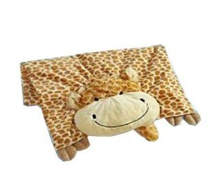 The Original My Pillow Pets Giraffe Blanket (Yellow and Tan): Toys & Games