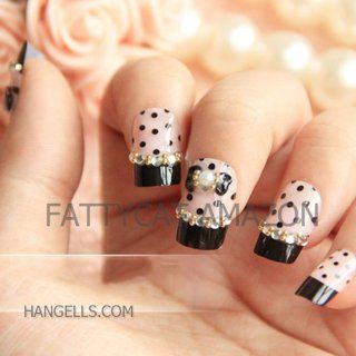 FASHION JAPANESE 3D NAIL ART 24 nails Sold By FATTYCAT: Everything Else