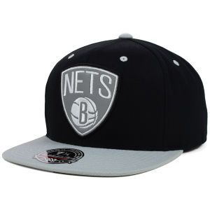 Brooklyn Nets Mitchell and Ness NBA Reflectice Fitted Cap