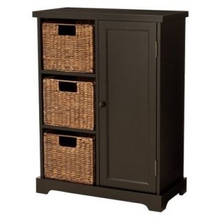 Storage Cabinet: Entryway Storage Cabinet   Dark Brown (Espresso)