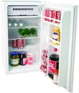 Haier 3.3cf Refrigerator/Freezer Wht: Kitchen & Dining