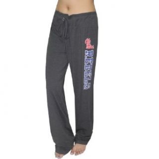 NCAA Mississippi Rebels Womens Lounge pants / Yoga Pants XL Dark Grey: Clothing