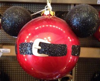Disney Parks ''Best of Mickey'' Santa Mickey Mouse Holiday Ornament   Disney Parks Exclusive & Limited Availaility : Decorative Hanging Ornaments : Everything Else