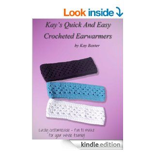 Crochet Pattern Ear Warmer Headband & Matching Fingerless Gloves eBook: Kay Baxter: Kindle Store