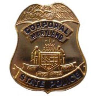 Maryland State Police Badge Pin 1": Sports & Outdoors