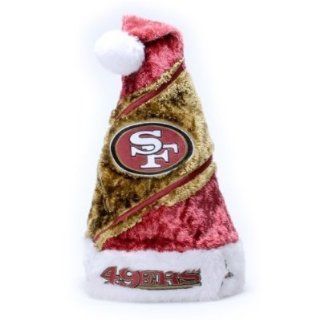 San Francisco 49ers Santa Claus Christmas Hat   NFL Football : Baseball Caps : Sports & Outdoors