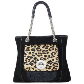 Vince Camuto Aphrodite Shopper Handbag Purse ~ Black Multi In Color: Clothing