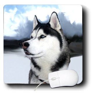 mp_4438_1 Dogs Siberian Husky   Siberian Husky   Mouse Pads: Computers & Accessories