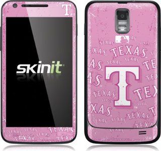 MLB   Texas Rangers   Texas Rangers   Pink Cap Logo Blast   Samsung Galaxy S II Skyrocket   Skinit Skin: Sports & Outdoors