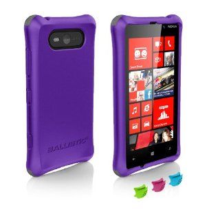 Ballistic LS0922 M905 LS TPU Case for Nokia Lumia 820   1 Pack   Retail Packaging   Purple: Cell Phones & Accessories