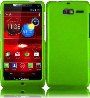 For Motorola Droid Razr M XT907 Hard Cover Case Neon Green: Cell Phones & Accessories
