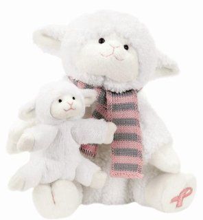 Dressbarn Lela & Lu Plush Sheep Toy Animal~Breast Cancer : Other Products : Everything Else