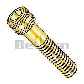 Bellcan BC MS16997 60 MS16997, Military Socket Head Cap Screw Cadmium Yellow DFAR 1/4 20 X 3/4 (Box of 100): Industrial & Scientific