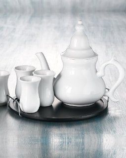 Teekolonie Omani Luxury Teapot In Trendy Orient Decor With 4 Teacups  