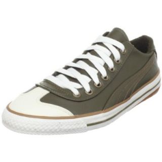 PUMA Men's 917 LO Leather Winter Sneaker,Dark Olive/Thrush,7 M US: Shoes
