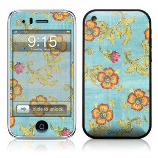 Garden Jewel Design Protector Skin Decal Sticker for Apple 3G iPhone / iPhone 3GS 3G S: Cell Phones & Accessories