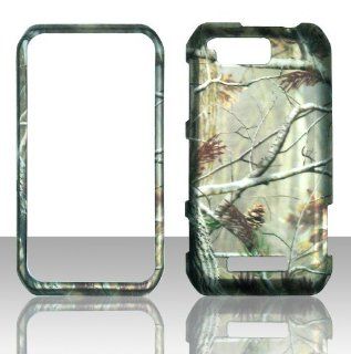 2D Camo Tree Motorola Photon Q LTE XT897 Sprint Case Cover Phone Snap on Cover Case Faceplates: Cell Phones & Accessories