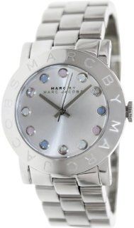 Marc by Marc Jacobs Amy Dexter White Dial Stainless Steel Ladies Watch MBM3214: Marc Jacobs: Watches