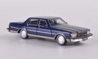 Chevrolet Caprice Classic, met. dark blue , 1986, Model Car, Ready made, Neo 1:87: Neo: Toys & Games